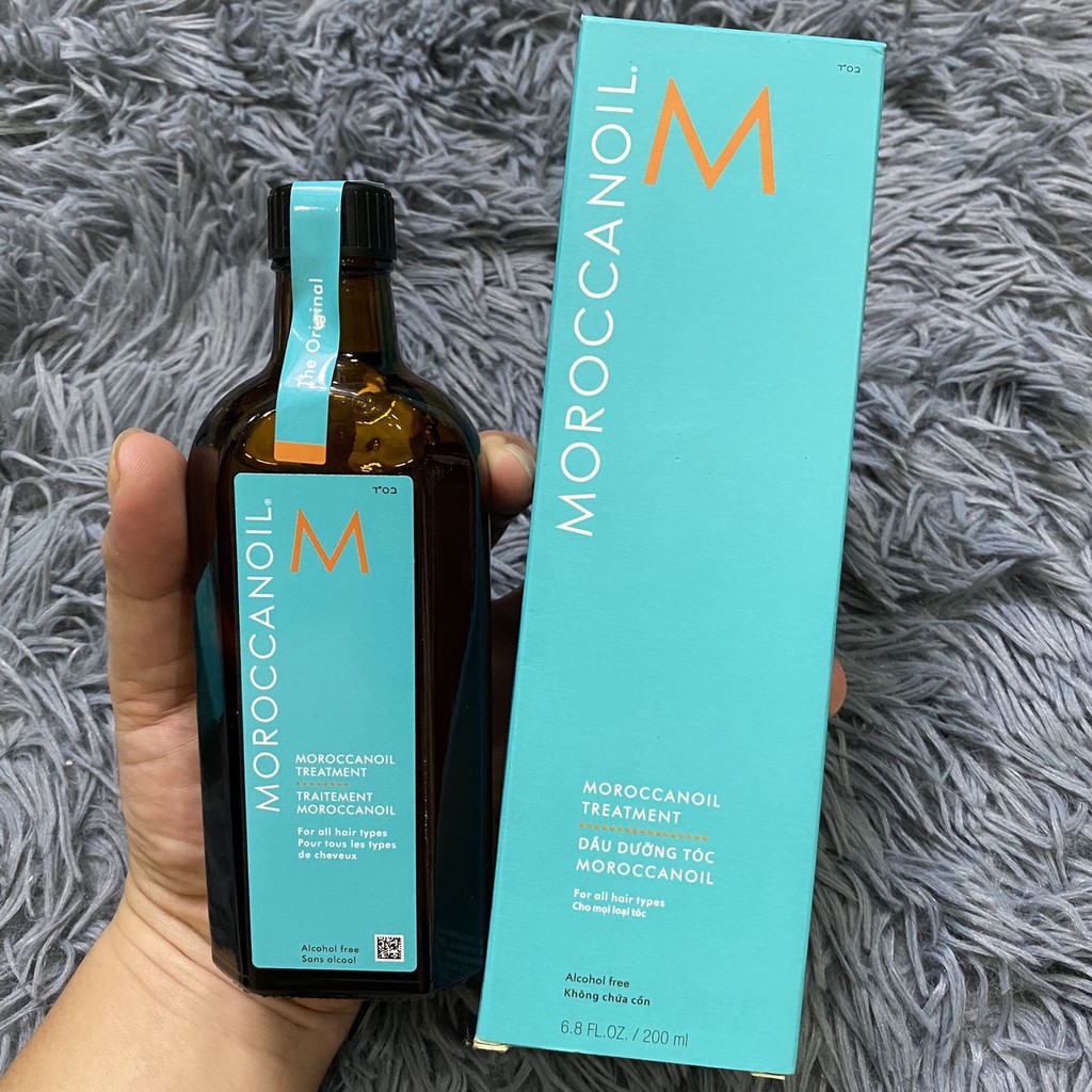 Tinh dầu dưỡng phục hồi tóc hư tổn khô xơ Moroccanoil Treatment Oil 200ml ( New 2021 )