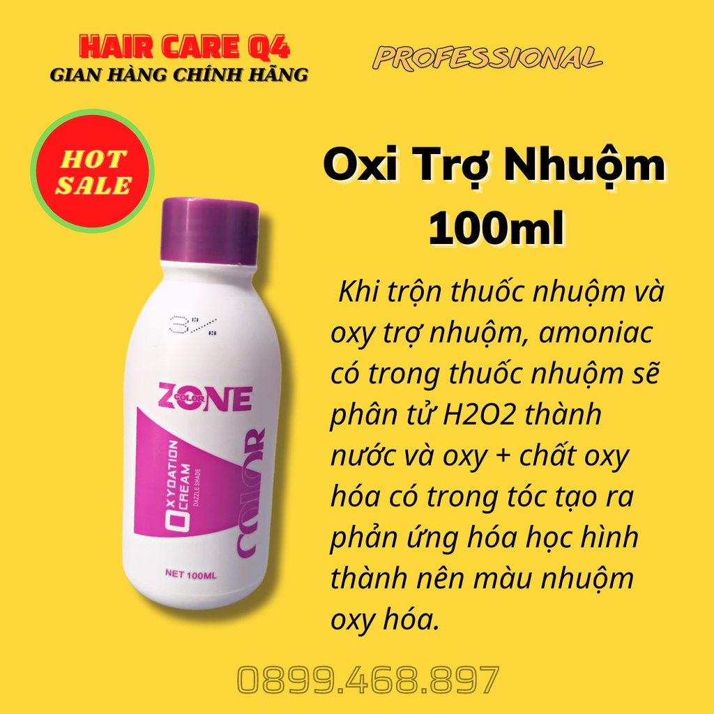 Kem Oxi Thơm Trợ Nhuộm - Hair Care Q4