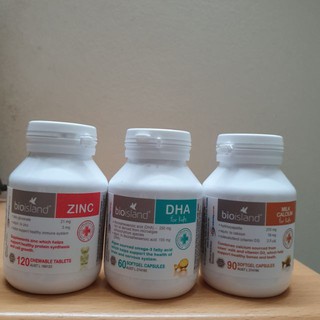 Kẽm _ dha _ canxi milk cho bé đủ bill, úc nhập khẩu