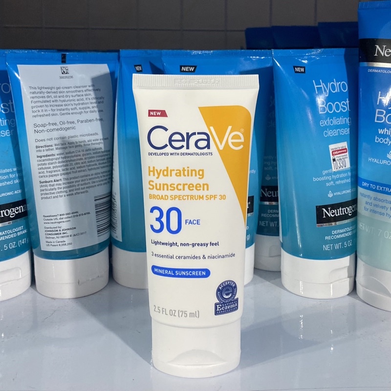Kem chống nắng dưỡng ẩm Cerave Hydrating Sunscreen Broad Spectrum SPF 30