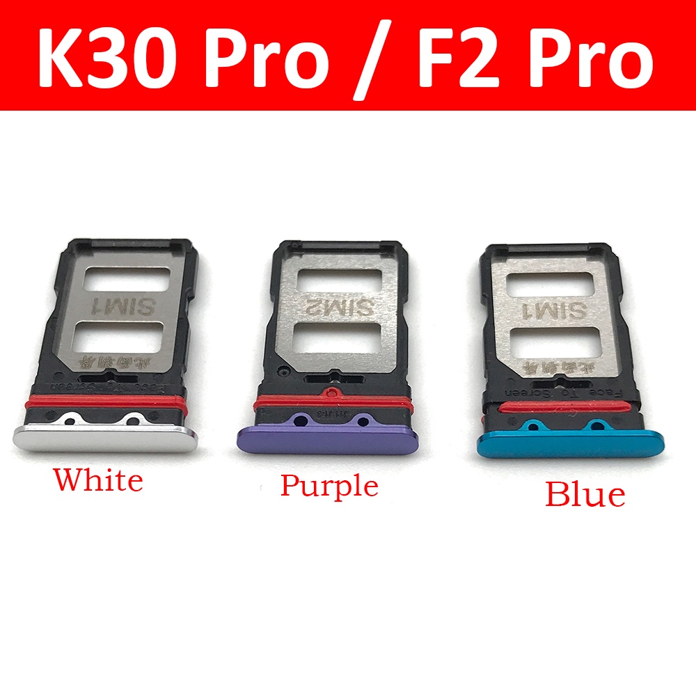 Khay Đựng Sim Thay Thế Cho Xiaomi Poco X3/Poco M3/Poco F3/F2 Pro/Xiaomi POCOPHONE F1