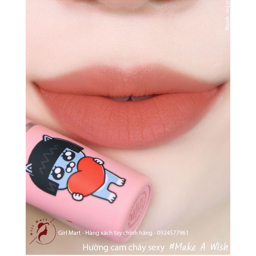 Son Mac Kakao Frends phiên bản limited mới nhất 2021 vỏ hồng emotion xinh động độc đáo | BigBuy360 - bigbuy360.vn