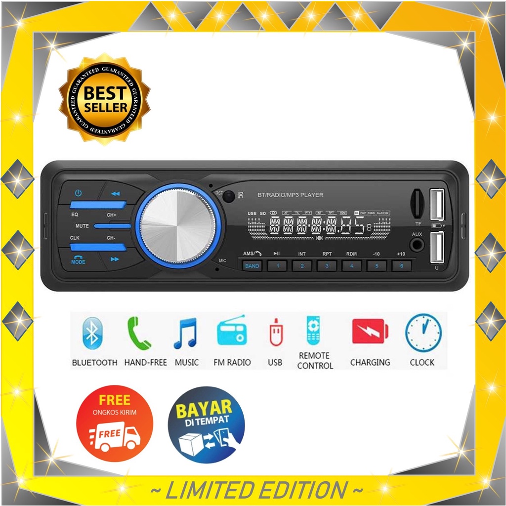 Bộ Máy Nghe Nhạc mp3 12V - mp3-530 mp3 mp4 mp5 vcd 1St ipod mp3 ruizu Bluetooth Chất Lượng Cao