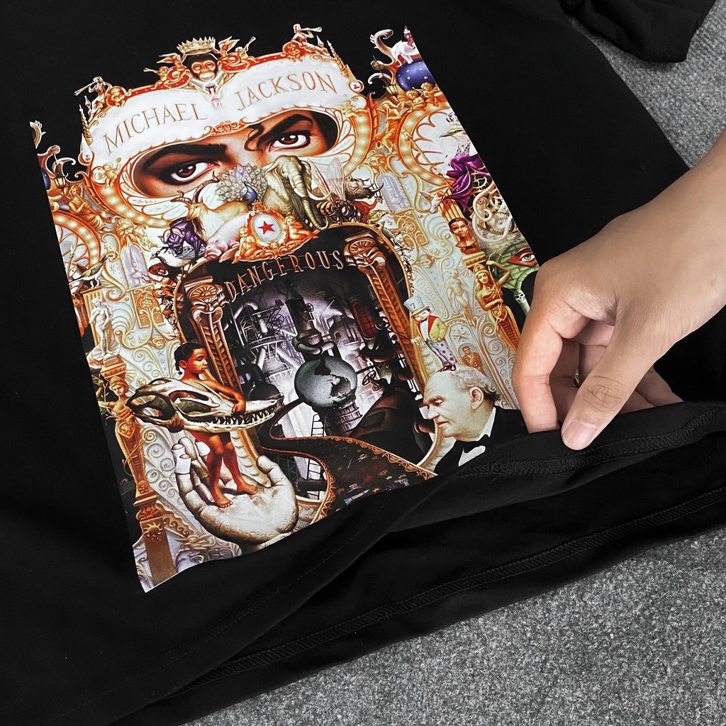 Áo thun tay lỡ TBG Michael Jackson ,áo phông T shirt nam nữ unisex , MSW Town