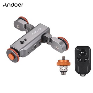 Thiết bị trượt camera điều khiển từ xa không dây andoer l4 Pro Motorized gắn kèm remote điều khiển