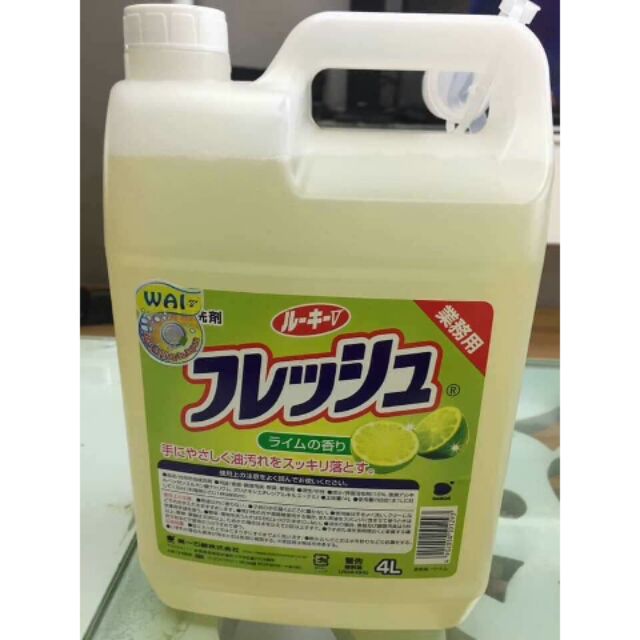 Nước rửa bát Nhật WAI can 4 lít