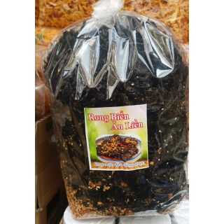 ( MIỄN SHIP Ở HCM) GÓI TO 500G Rong biển cháy tỏi SIÊU NHIỀU, ngon tuyệt(mứt/làm bánh/chè/ăn vặt/ăn liền/combo/sỉ/dạo)