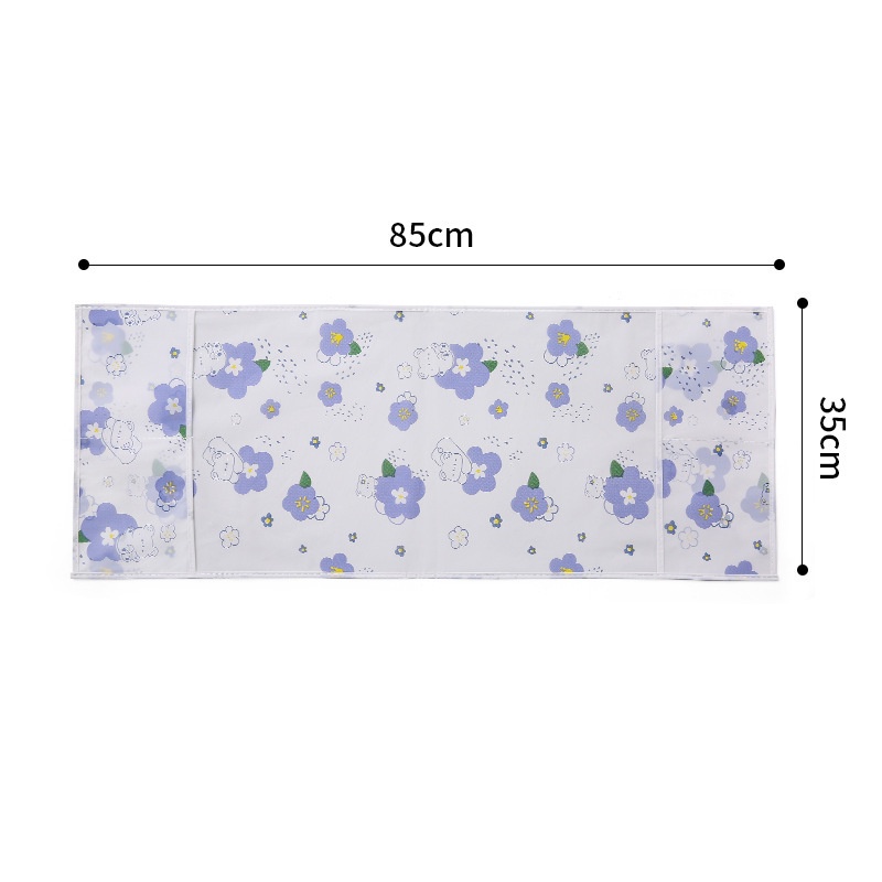 Tấm phủ lò vi sóng mẫu mới có chia ngăn đựng vật dụng nhà bếp