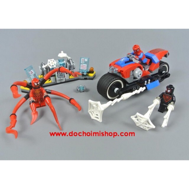 💥💥 Lắp Ráp 7135 Siêu Xe Của Spiderman 💥💥 Series Người Nhện Trở về nhà