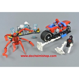 Lắp Ráp 7135 Siêu Xe Của Spiderman 💥💥 Series Người Nhện Trở về nhà