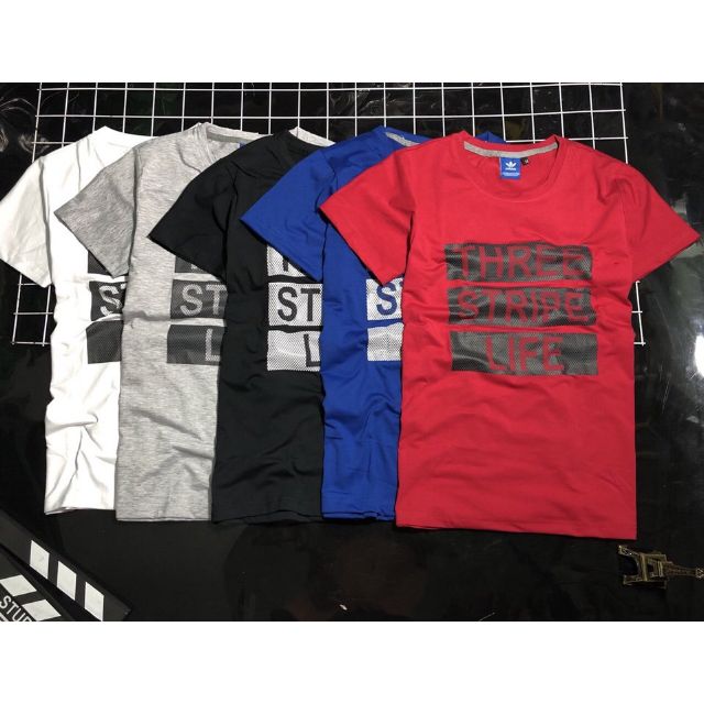 Áo thun Three stripe life