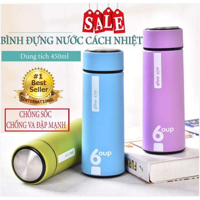 Bình đựng nước thuỷ tinh 6up