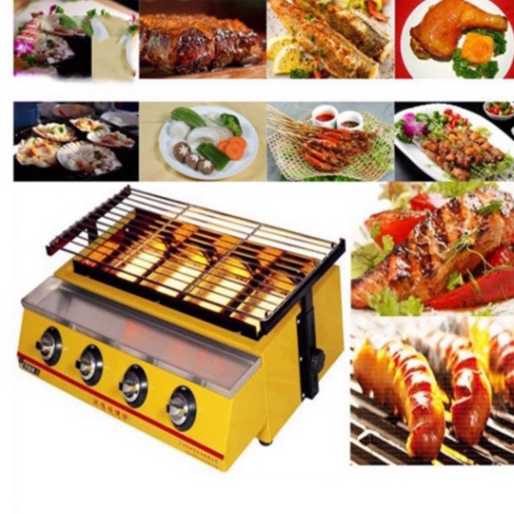 Bếp gas nướng hồng ngoại 4 trụ ETON ET-K222