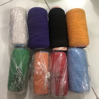 1 cuộn nhỏ chiết 50m thun chỉ đủ màu hàng công ty