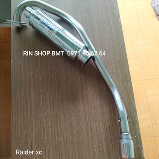 Pô độ Leovince Raider xăng cơ kèm cổ pô 