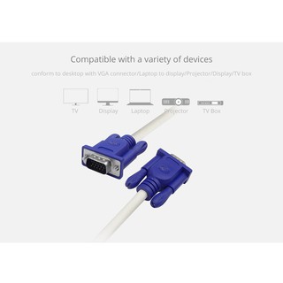  Dây Cáp VGA 3m Dây Trắng
