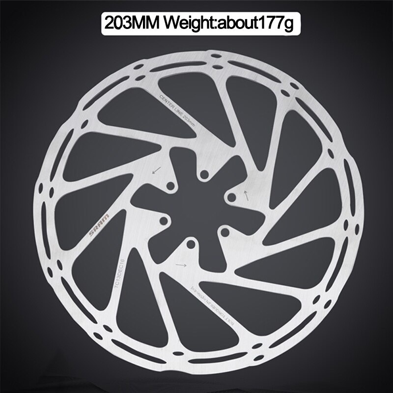 Đĩa phanh thủy lực SRAM 160mm 180mm 203mm bằng thép không gỉ cho xe đạp leo núi