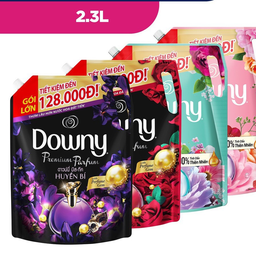 Downy Xả vải Túi 2.2L - 2.4L Hương Nước Hoa