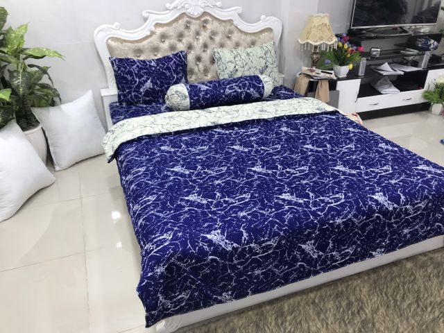 BỘ DRAP THUN 3D khổ to không bị nối vải GIÁ HẤP DẪN. | BigBuy360 - bigbuy360.vn