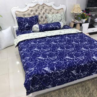 Bộ Drap Thun THÁI LAN 3D mát lạnh 4 món