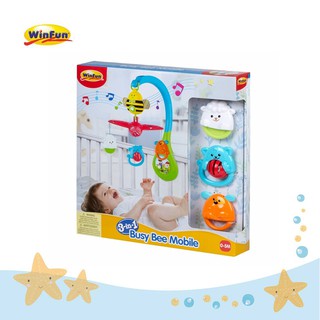 Treo cũi hình động vật có nhạc Winfun 0856
