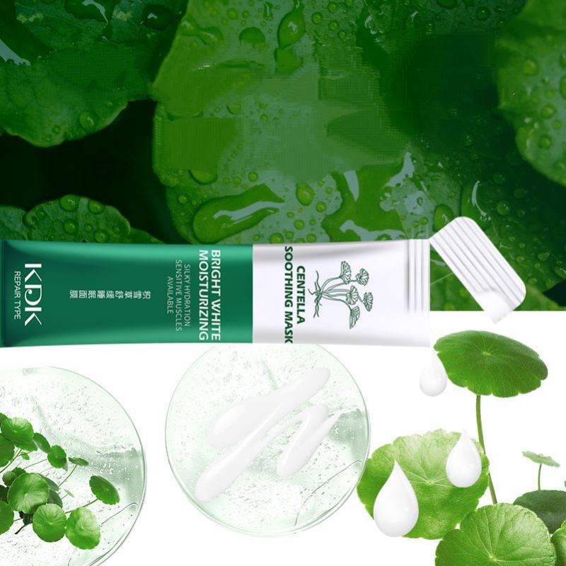 [Hàng mới về] Mặt nạ ngủ dưỡng ẩm làm giảm mụn chiết xuất rau má Kdk
