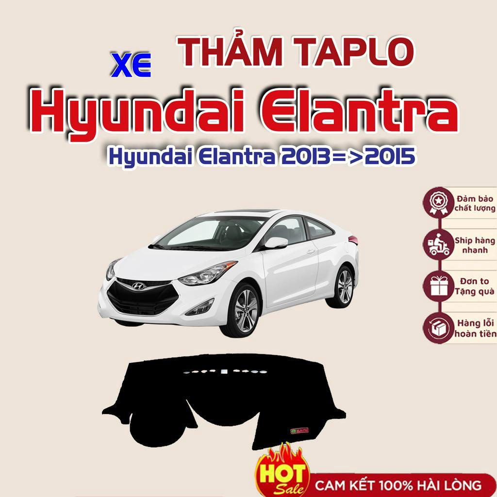Thảm taplo xe Hyundai Elantra 2013 2014 2015