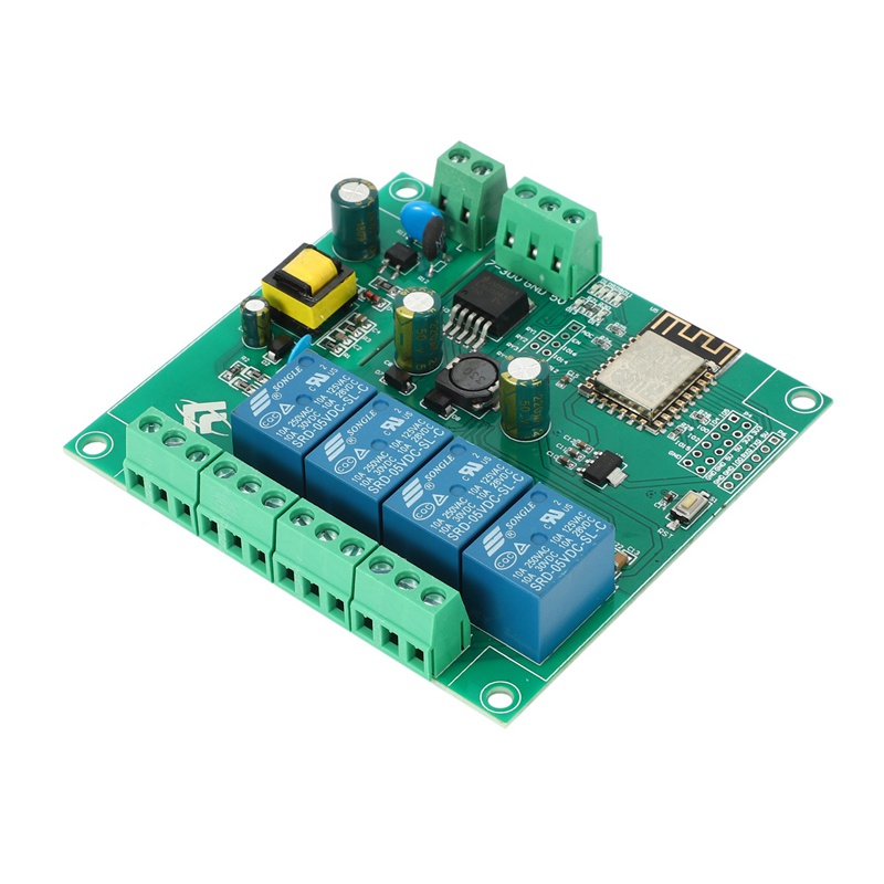 ESP8266 Wireless WIFI 4 Channel Relay ule Wifi Development Board