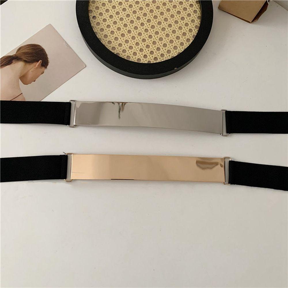 Fallford Thắt Lưng Co Giãn Bằng Kim Loại Độc Đáo Có Thể Điều Chỉnh|Đai Nịt Bụng Định Hình Tráng Gương Dễ Phối Đồ