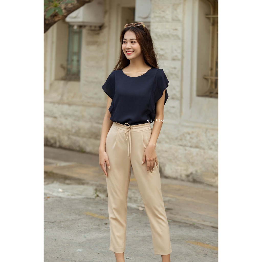 [ESTWB11064] QUẦN TÂY NỮ LƯNG THUN  - esitto | BigBuy360 - bigbuy360.vn