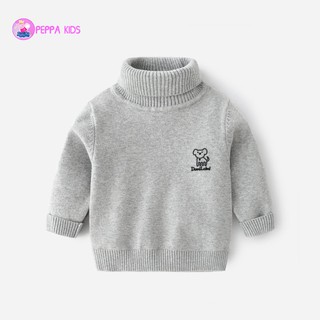 Áo len cổ lọ 7 phân Peppa Kids ấm áp