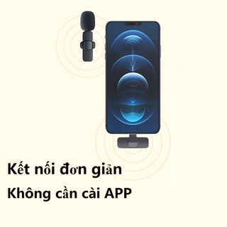 Micro Không Dây Mini Cho Điện Thoại iPhone Android