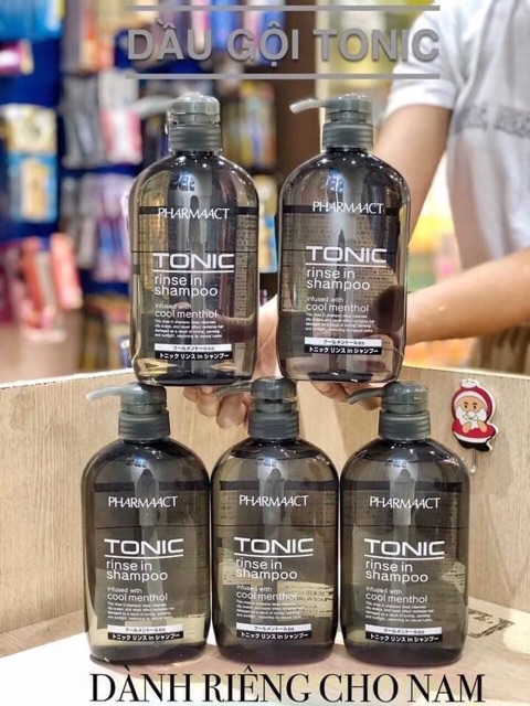 Dầu gội Tonic Pharmaact giúp ngăn ngừa gầu nhật bản