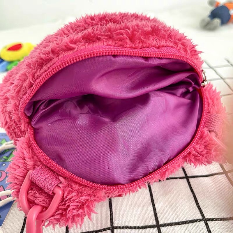 Túi đeo chéo gấu dâu losto hàng taobao (có sẵn, hình thật)