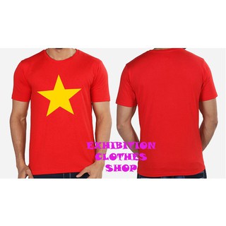 ÁO CỜ ĐỎ SAO VÀNG CHẤT MÁT ĐẸP