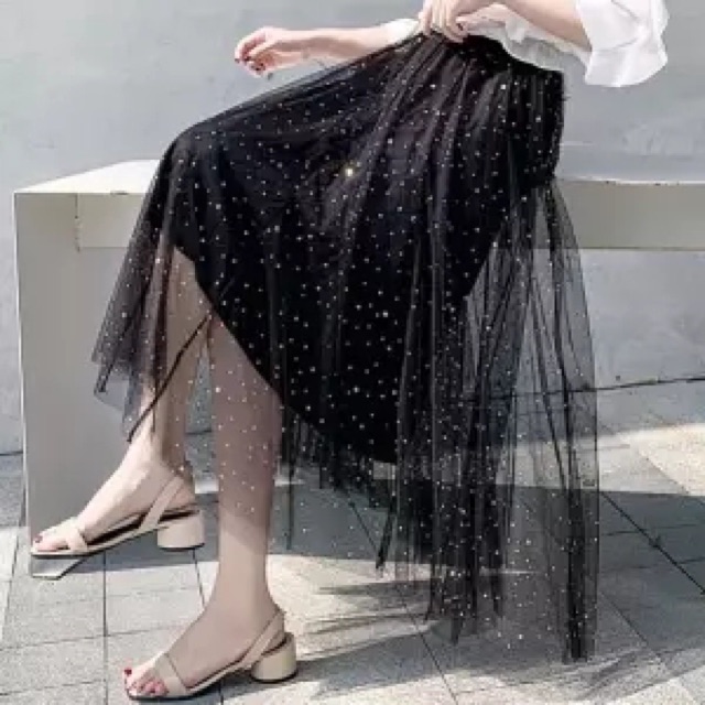 Chân váy lưới tutu kim sa HOT ( Mới về) | BigBuy360 - bigbuy360.vn
