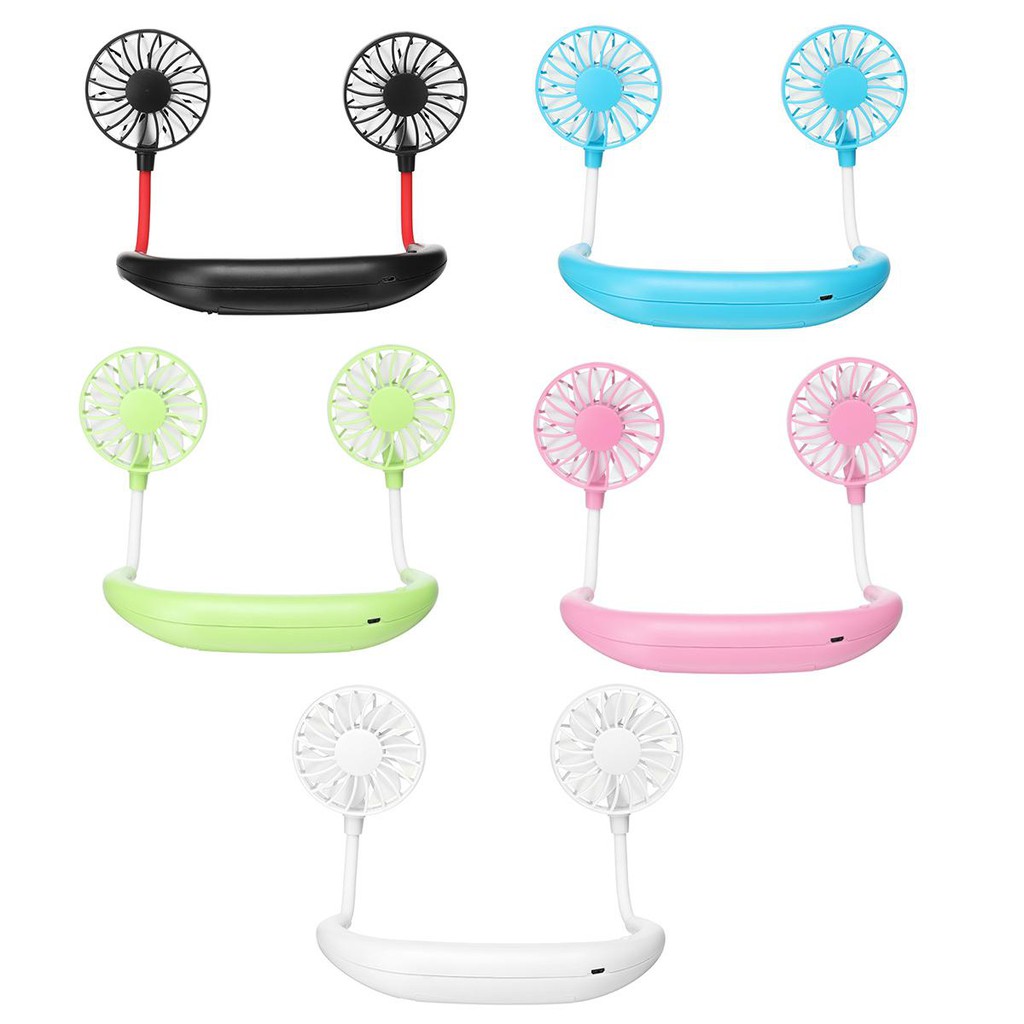 [ SIÊU HOT] Quạt treo cổ mini chuyên dụng tiện lợi loại 7 cánh  [ ẢNH THẬT ] [VIDEO THẬT ] | BigBuy360 - bigbuy360.vn