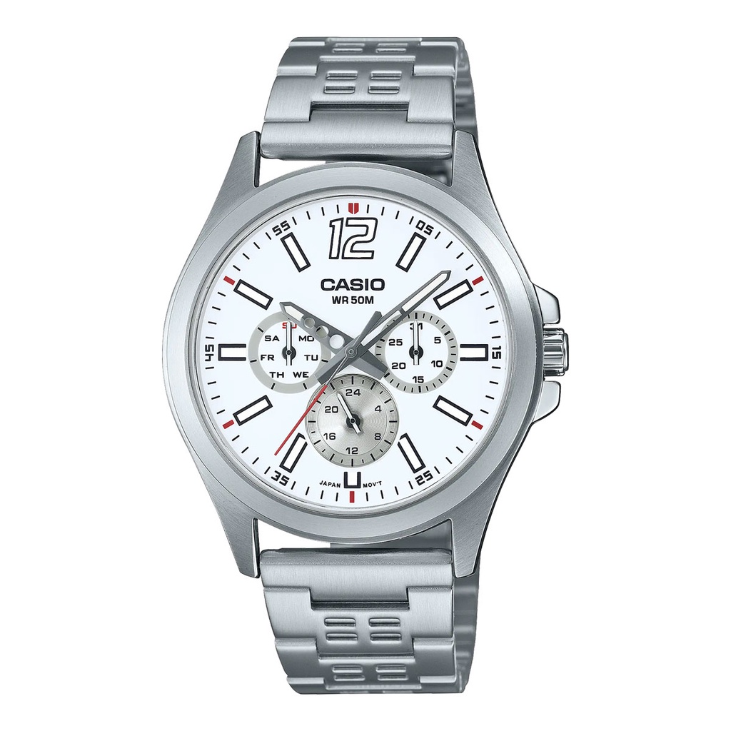 Đồng hồ Casio Nam Dây Kim Loại MTP-E350D