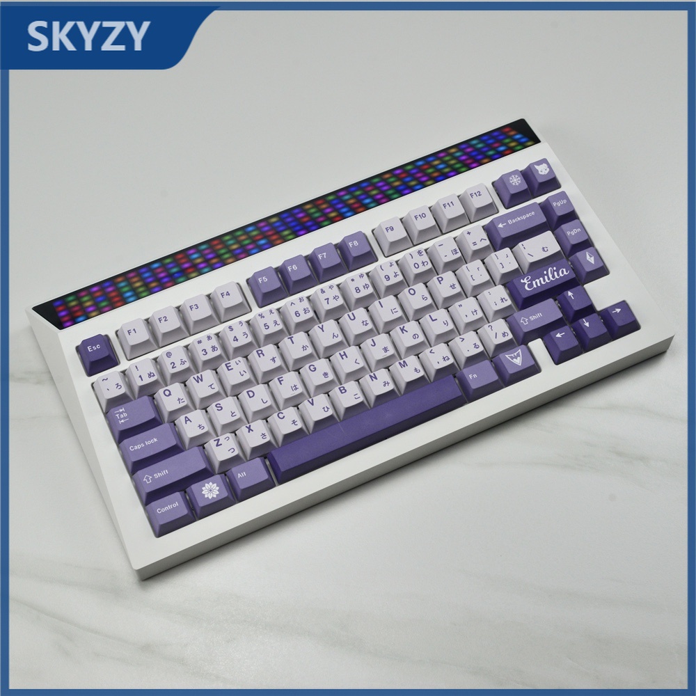 GMK Frost Witch Keycaps Cherry Profile 130 Phím Chất liệu PBT Quá trình nhuộm thăng hoa Bàn phím cơ học Keycaps