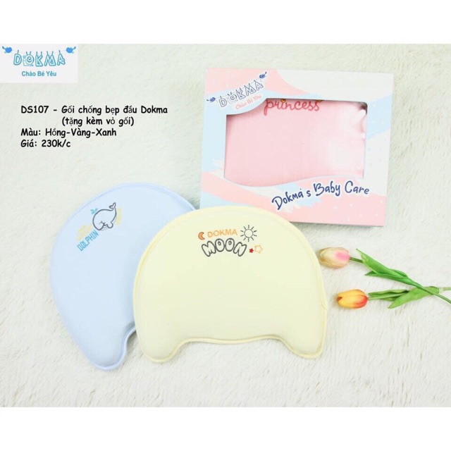 Gối chống bẹp đầu Dokma