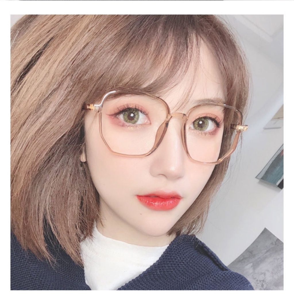 Gọng kính cận thời trang nam nữ,Phù hợp mặt to nhỏ sang trọng cá tính , gọng kính siêu hot chống ánh sáng xanh 9206