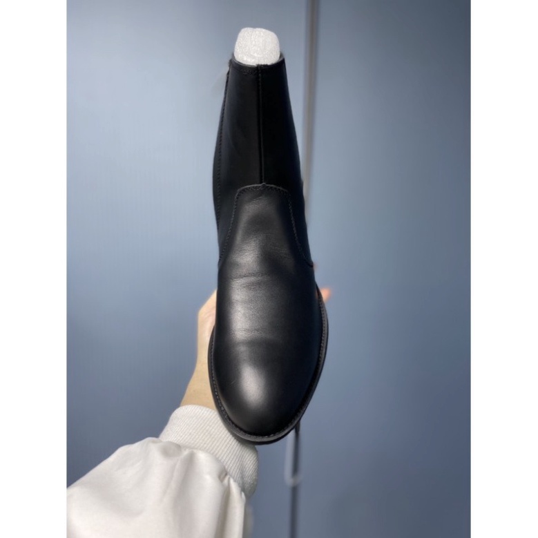Giày Zip Boots thời trang nam chất liệu da bò độn 4.5cm | BigBuy360 - bigbuy360.vn