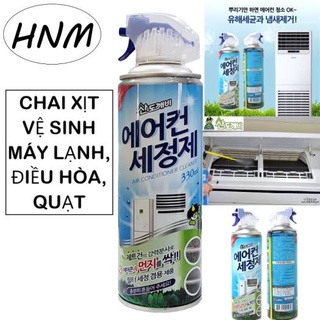 Chai xịt vệ sinh máy lạnh điều hòa Sandokkaebi 330ml - Hàn Quốc (Bình xịt vệ sinh máy lạnh điều hòa)