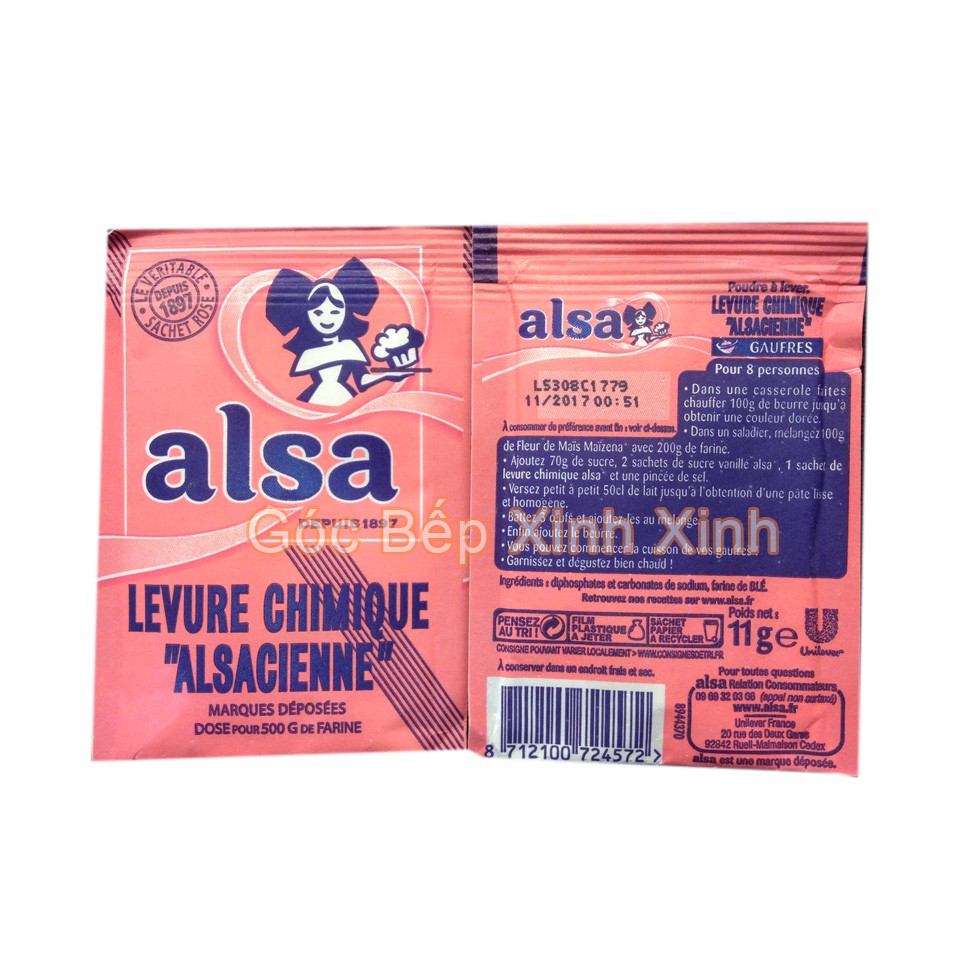 Bột nở Alsa - Baking powder / Double acting