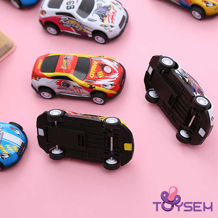 Đồ chơi xe ô tô mini chống va đập chống rớt chạy quán tính - Quà tặng sinh nhật cho bé