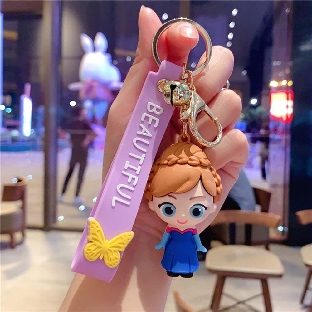 LILYES Móc Khóa Hình Công Chúa Aisaisha Trong Phim Hoạt Hình Frozen