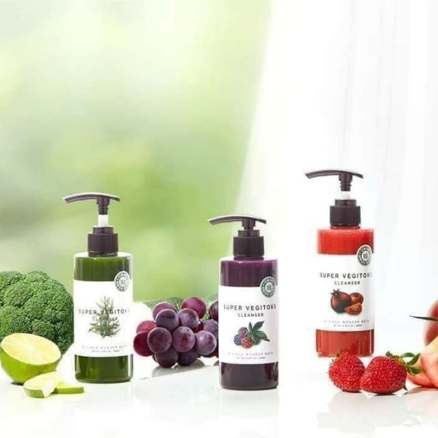 SỮA RỬA MẶT RAU CỦ SUPER VEGITOKS CLEANSER