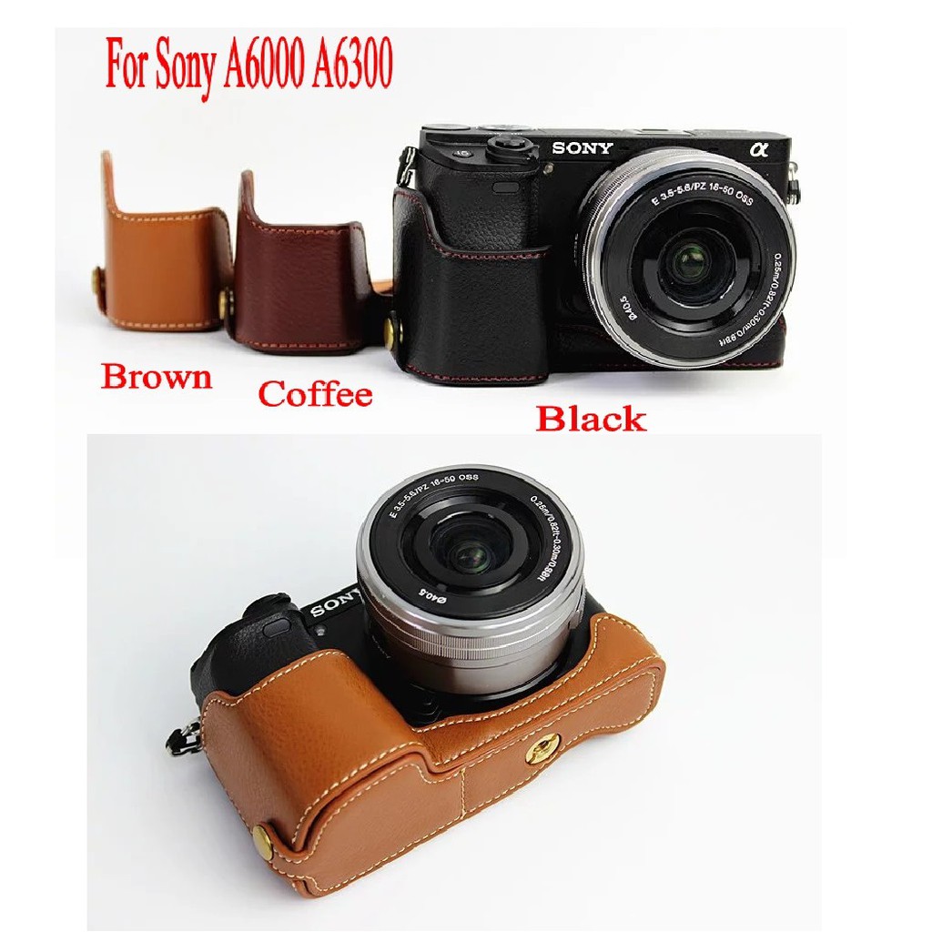 Bao Da Halfcase Sony A6000, A6300, A6500