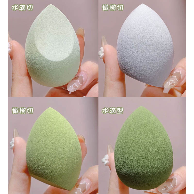 Set 4 Mút Trang Điểm Tán Kem Nền Kèm Hộp Đựng