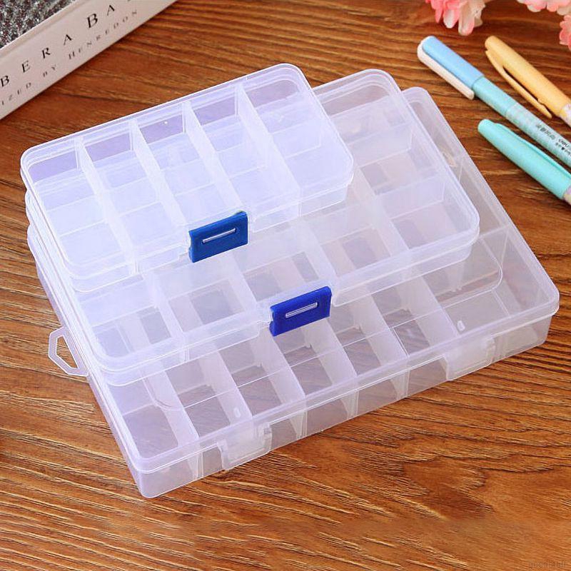 Ready Stock Convenient 10/15/24 Compartment Jewelry Box